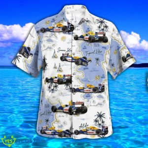 Williams Racing Fw14b Formula One Car Summer Aloha And Beach Short Product Photo 2