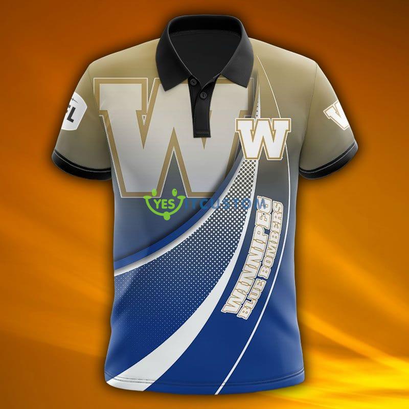 Winnipeg Blue Bombers Logo CFL Golf Style 3 Polo Shirt For Fans 3 Winnipeg Blue Bombers Logo CFL Golf Style 3 Polo Shirt For Fans - Winnipeg Blue Bombers Logo CFL Golf Style 3 Polo Shirt For Fans