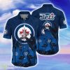 Winnipeg Jets NHL Flower Hawaiian Shirt Best Gift For Fans Product Photo 1
