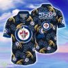 Winnipeg Jets NHL Flower Hawaiian Shirt Impressive Gift For Fans Product Photo 1