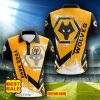 Wolverhampton Wanderers FC Logo EPL Fans Golf Polo Shirt Custom Name - Wolverhampton Wanderers FC Logo EPL Fans Golf Polo Shirt Custom Name