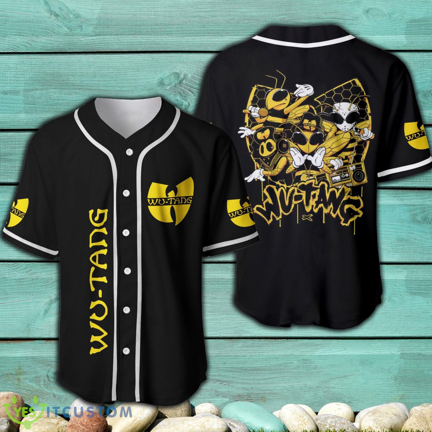 Wu-Tang Clan Fan Gift Wu-Tang Clan Killa Bees Fan Gift Baseball Jersey Full Print Shirt For Men Women Shirt 3 Wu-Tang Clan Fan Gift Wu-Tang Clan Killa Bees Fan Gift Baseball Jersey Full Print Shirt For Men Women Shirt Product Photo 1
