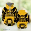 Yellow School Bus Driver All Over Print 3D Hoodie Product Photo 1