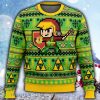 Zelda Holiday Link Ugly Christmas 3D Sweater For Men And Women Gift Christmas - Zelda Holiday Link Ugly Christmas Sweater