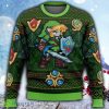 Zelda Link Green Ugly Christmas 3D Sweater For Men And Women Gift Christmas - Zelda Link Green Ugly Christmas Sweater