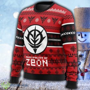 Zeon The Gundam Ugly Christmas 3D Sweater For Men And Women Gift Christmas - Zeon The Gundam Ugly Christmas Sweater_2