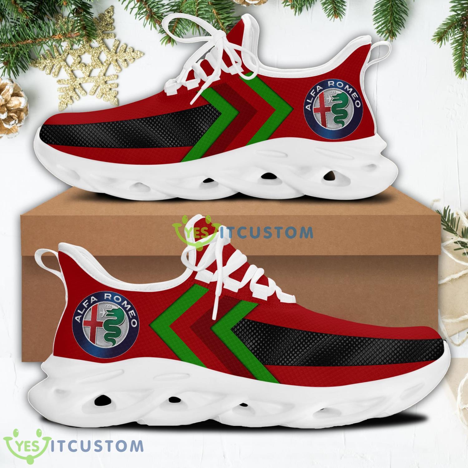 Alfa Romeo Ultra Clunky Max Soul Shoes Men And Women Running Sneakers Best Sport Gift Product Photo 1