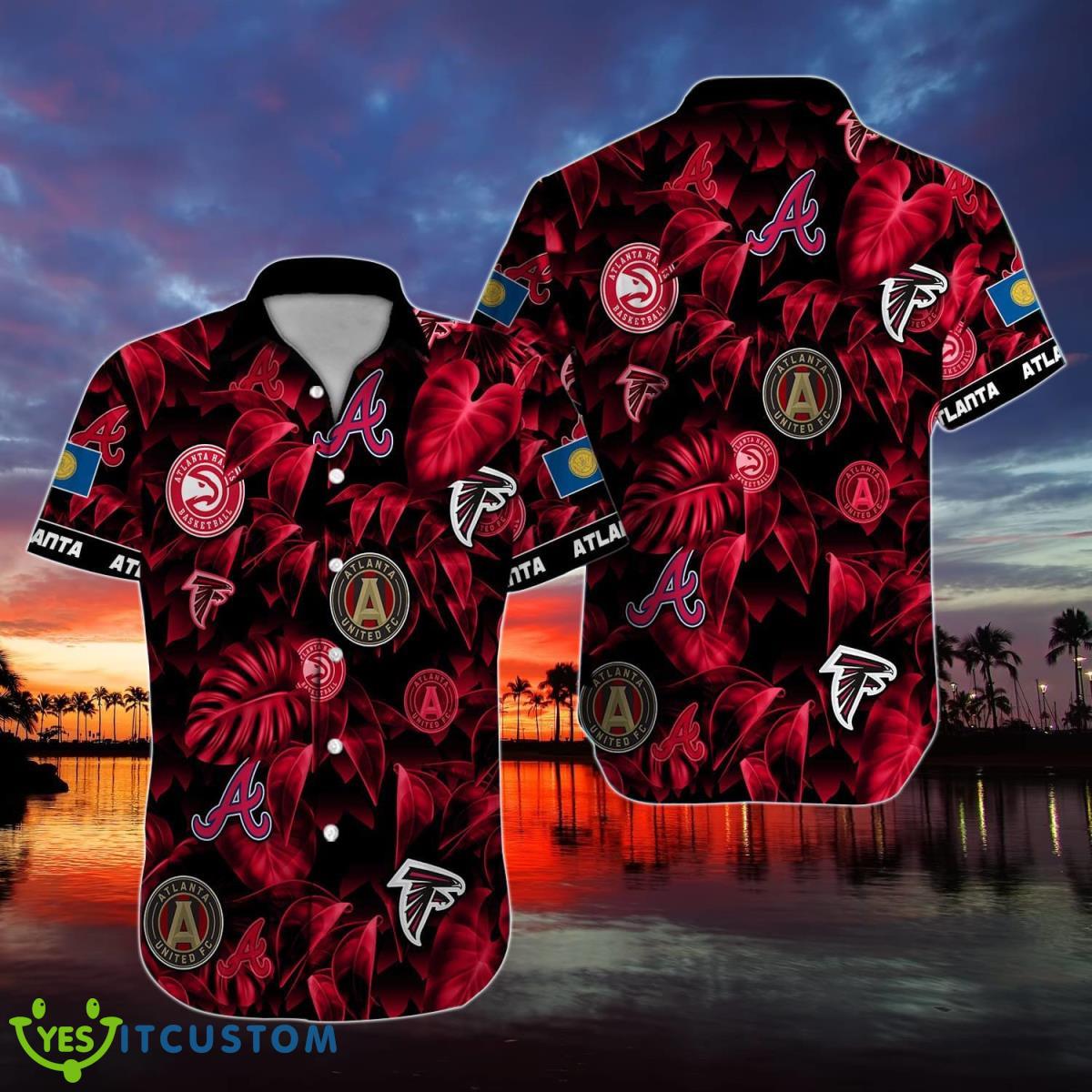 Atlanta Hawaii Shirt Sport Teams Best Gift Product Photo 1