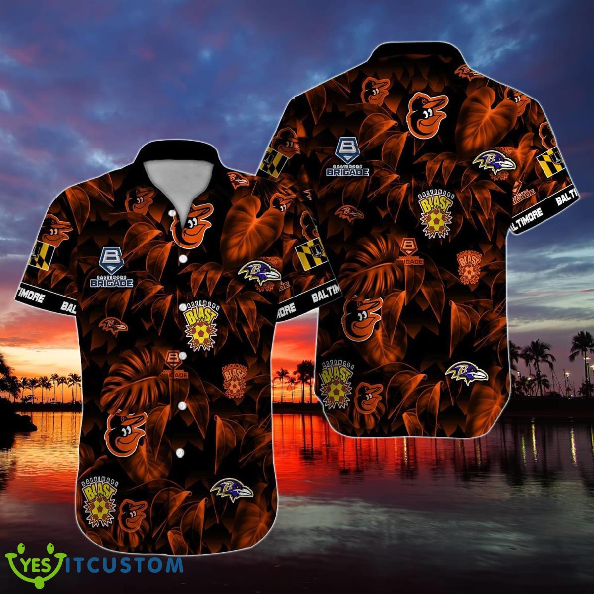 Baltimore Hawaii Shirt Sport Teams Best Gift Product Photo 1