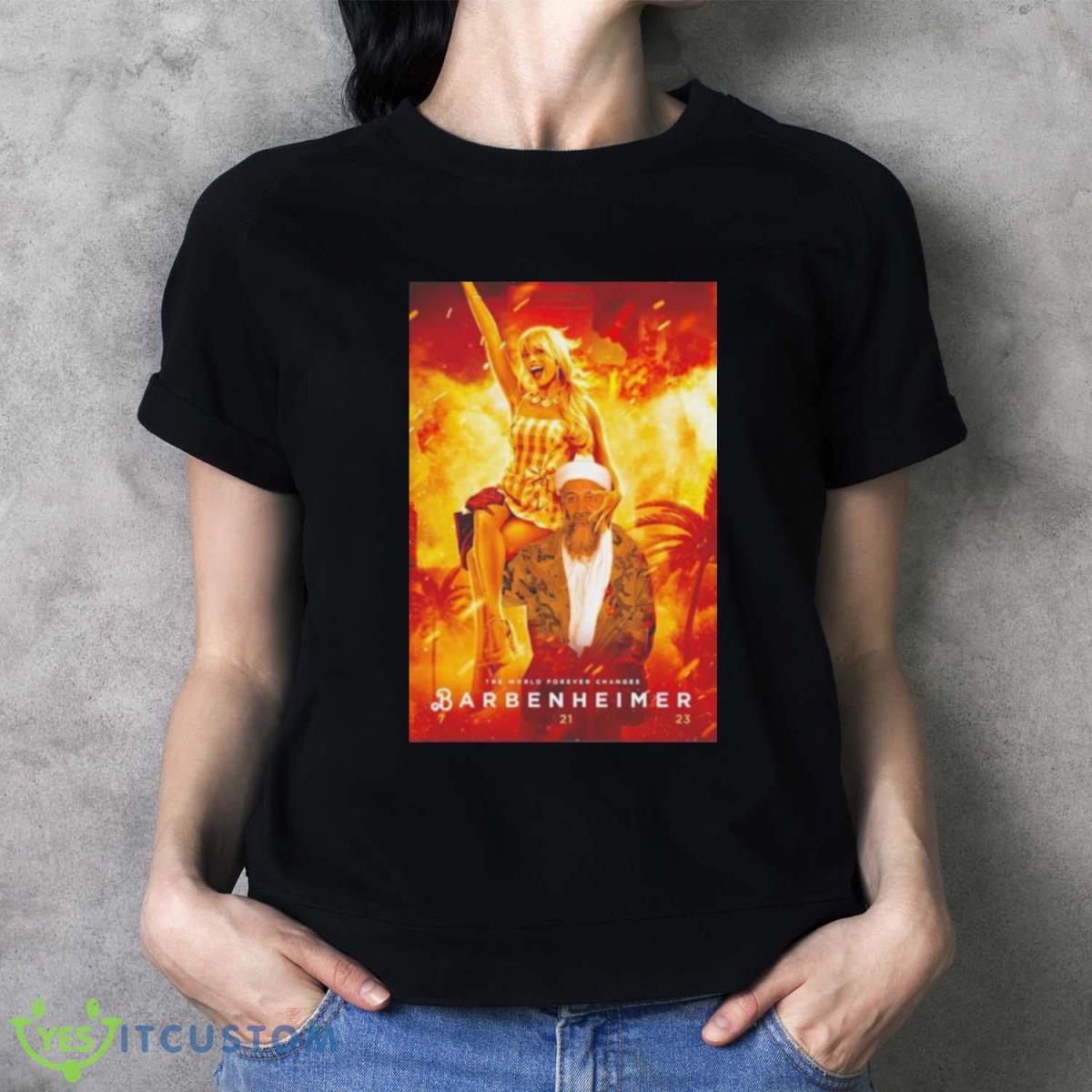 Barbenheimer Osama Bin Laden Shirt - Ladies T-Shirt