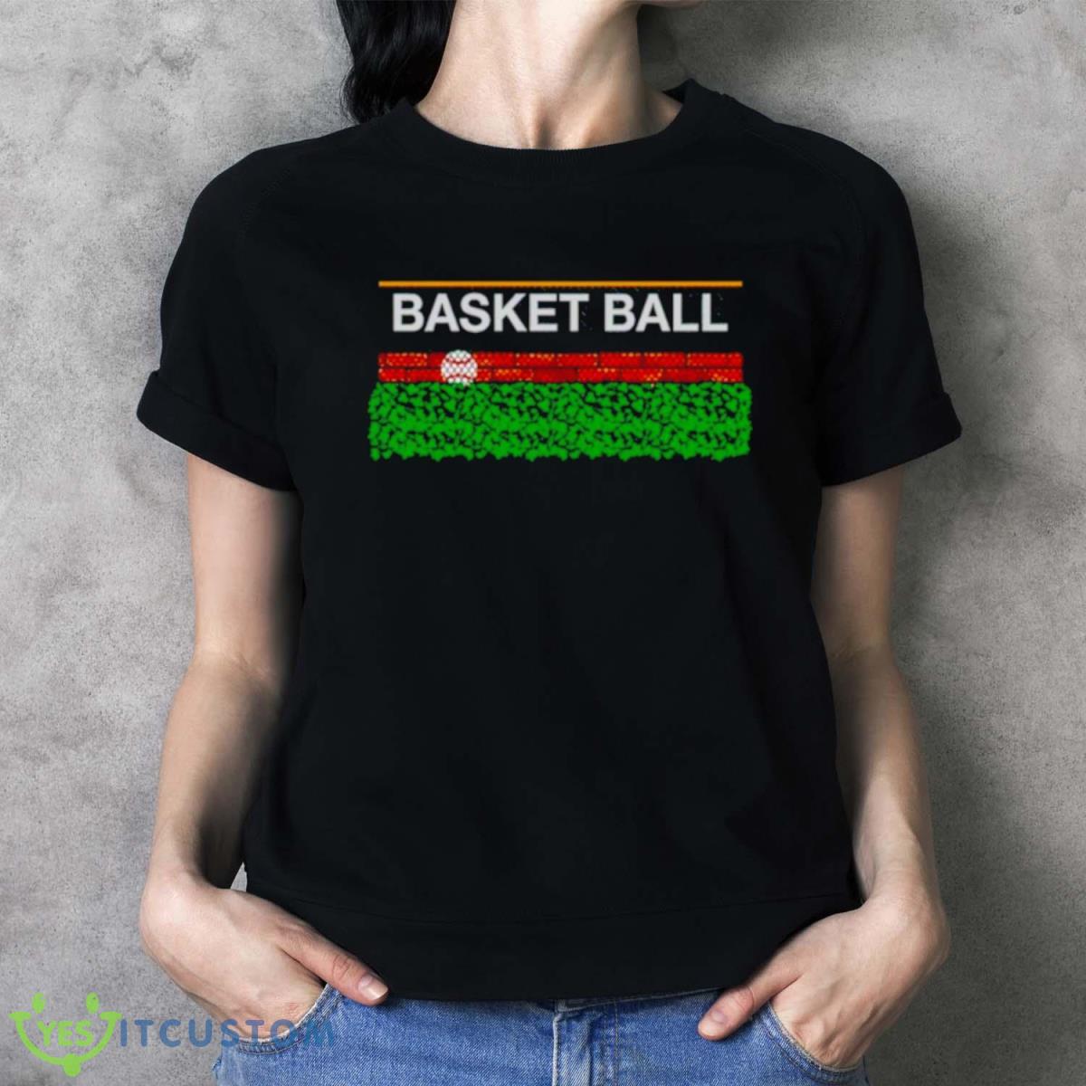 Basket Ball Shirt - Ladies T-Shirt