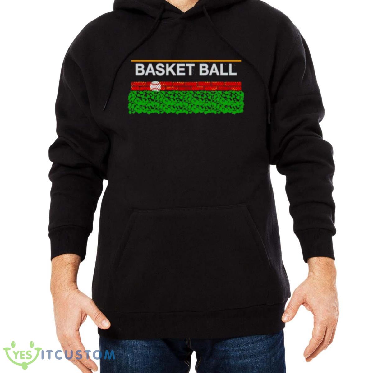 Basket Ball Shirt 3 Basket Ball Shirt - Men Black Hoodie