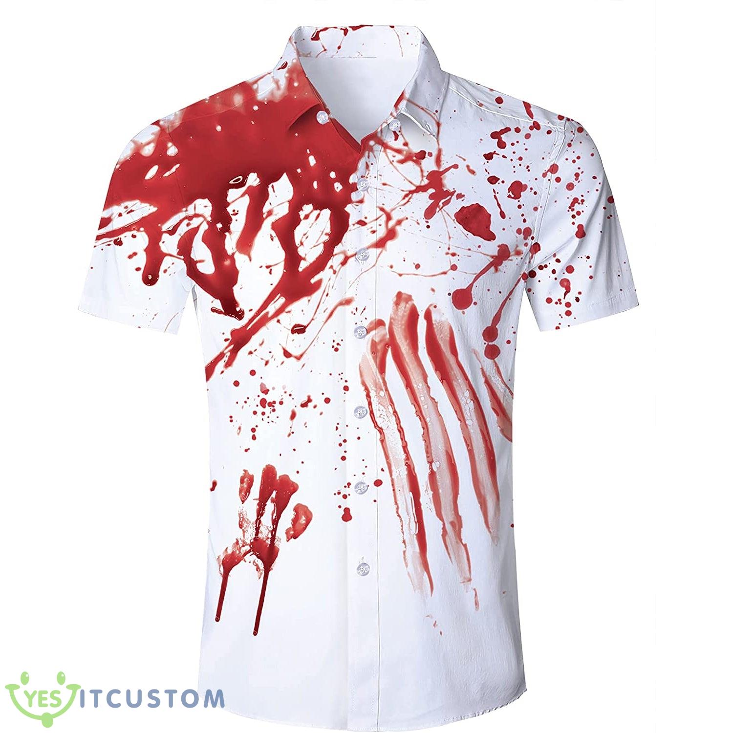 Blood Funny Hawaiian Shirt Gift For Men Women - Blood Funny Hawaiian Shirt Gift For Men Women_1