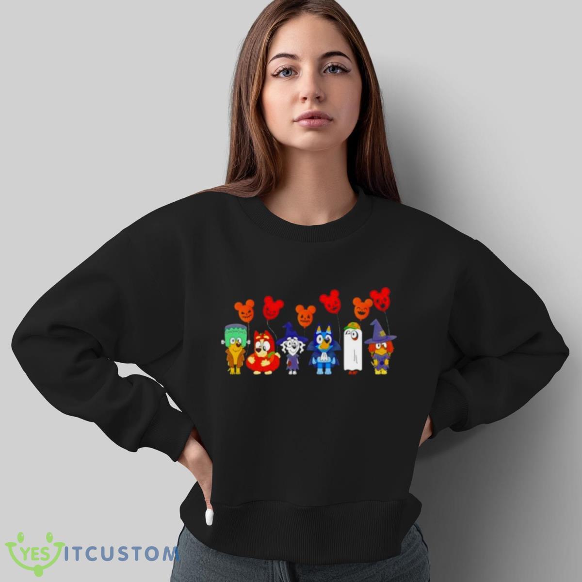 Bluey Halloween Shirt 4 Bluey Halloween Shirt - Sweatshirt