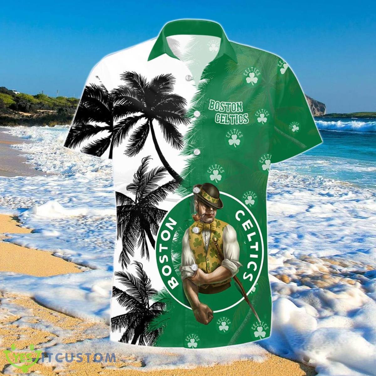 Boston Celtics Beach Summer 3D Hawaiian Shirt Best Gift For Men And Women Product Photo 2