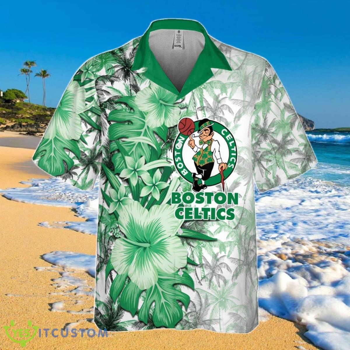 Boston Celtics Hawaiian Shirt Style Gift For Friends Product Photo 2