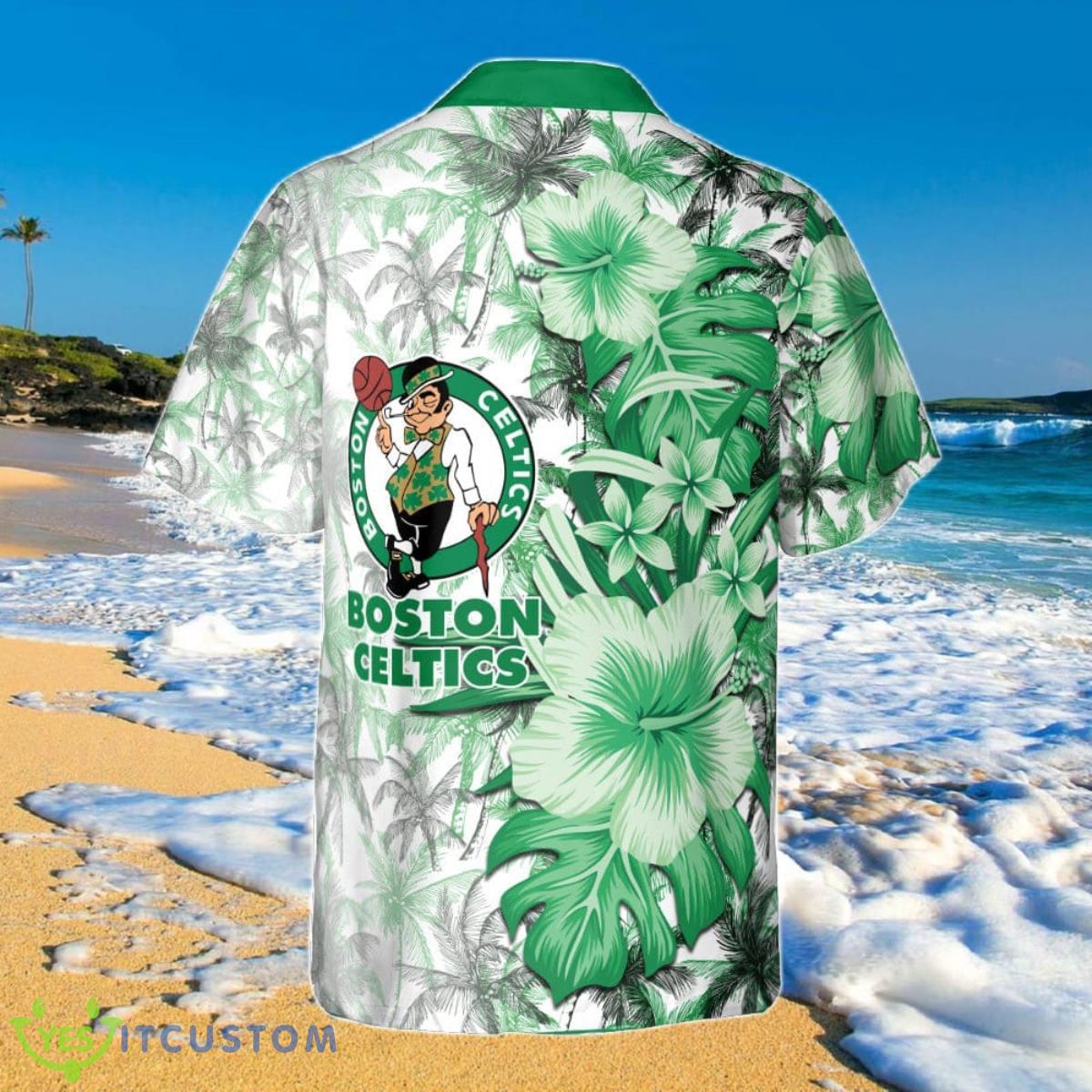 Boston Celtics Hawaiian Shirt Style Gift For Friends 3 Boston Celtics Hawaiian Shirt Style Gift For Friends Product Photo 3