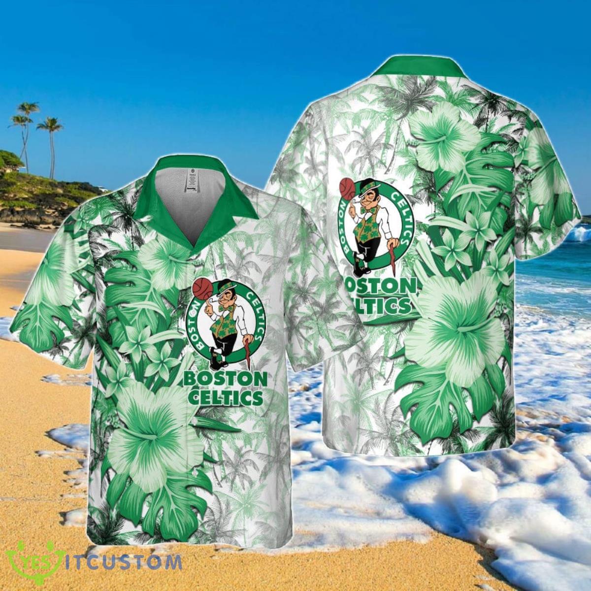 Boston Celtics Hawaiian Shirt Style Gift For Friends Product Photo 1