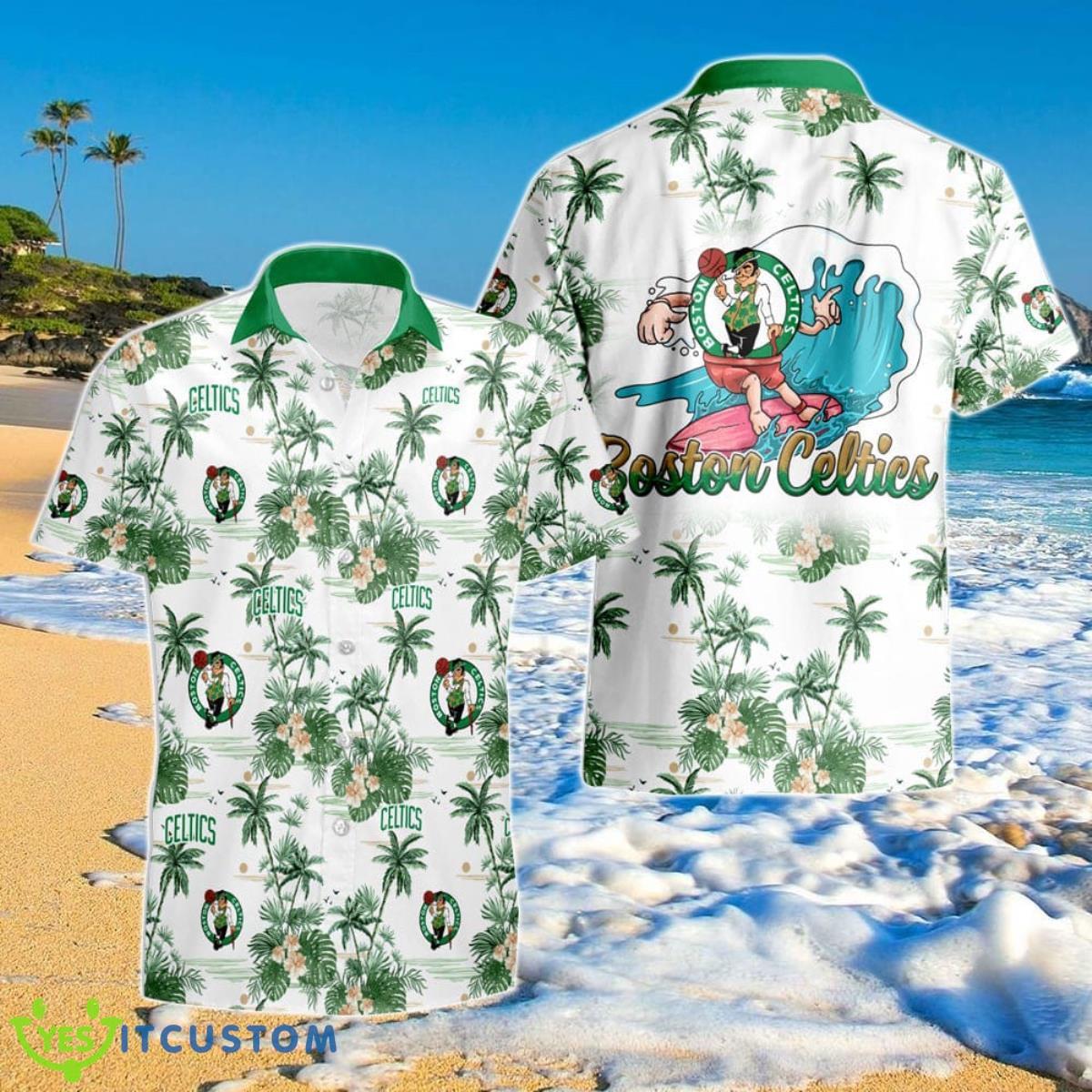 Boston Celtics Hawaiian Shirt Style Gift For Men And Women Product Photo 1