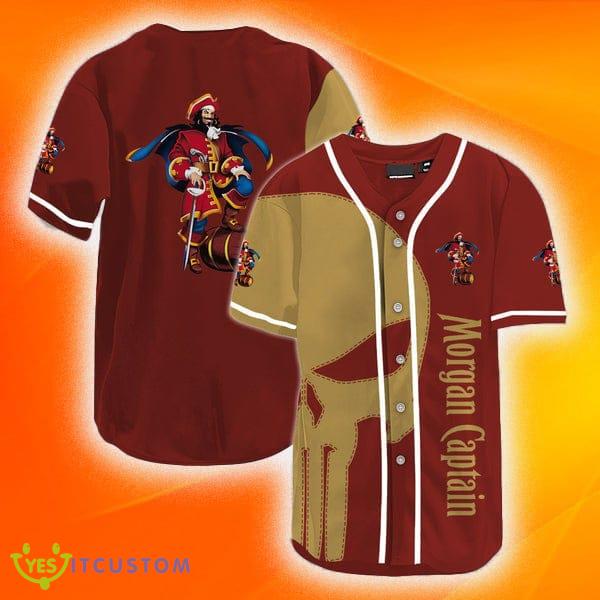 Brown Skull Captain Morgan Baseball Jersey Shirt Gift For Men And Women 3 Brown Skull Captain Morgan Baseball Jersey Shirt Gift For Men And Women - Brown Skull Captain Morgan Baseball Jersey Shirt Gift For Men And Women