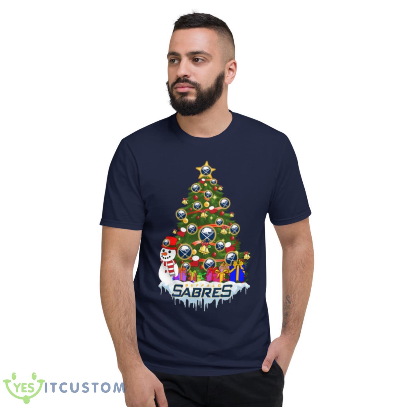 Buffalo Sabres Merry Christmas NHL Hockey Sports T Shirt 17 Buffalo Sabres Merry Christmas NHL Hockey Sports T Shirt - Short Sleeve T-Shirt