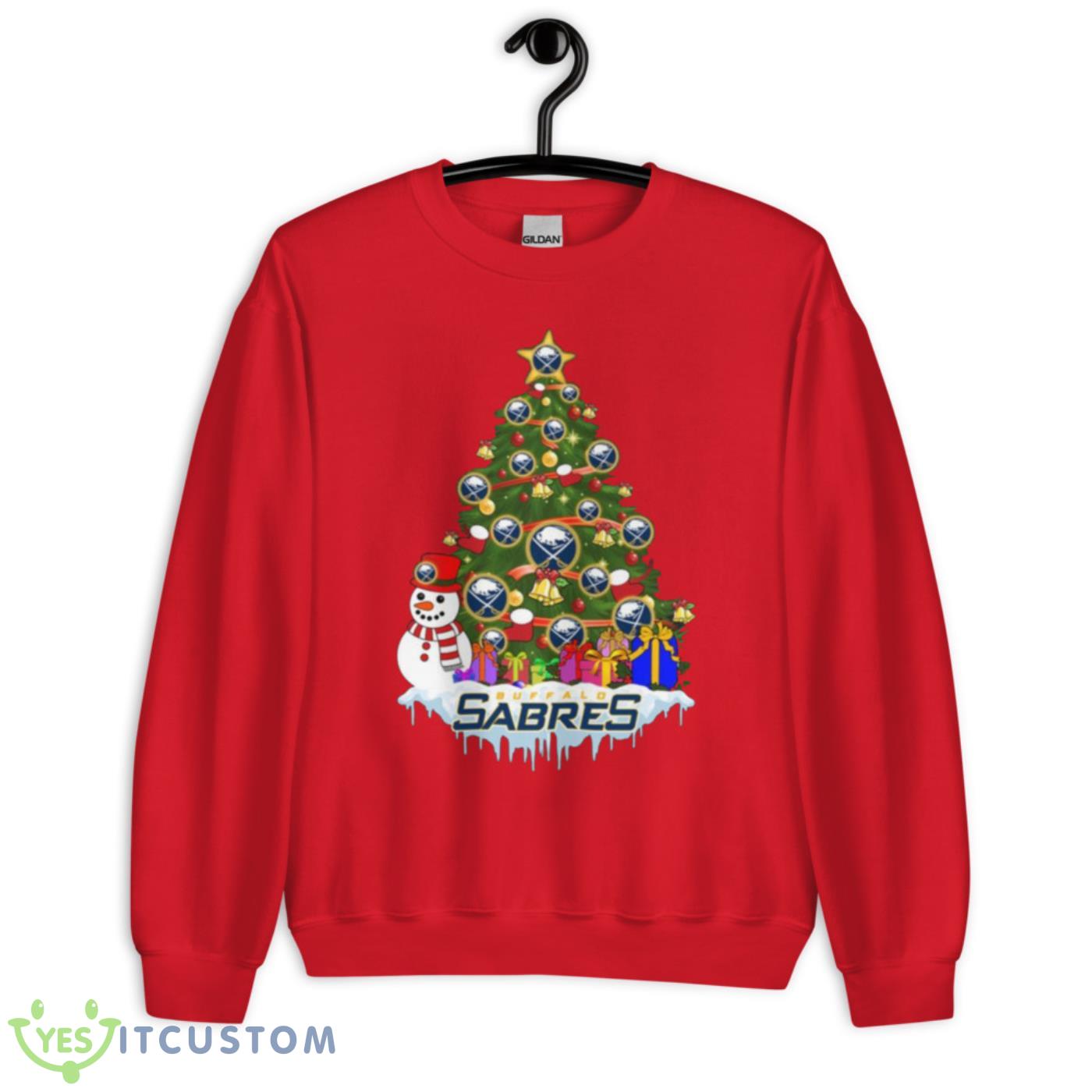 Buffalo Sabres Merry Christmas NHL Hockey Sports T Shirt 7 Buffalo Sabres Merry Christmas NHL Hockey Sports T Shirt - Unisex Crewneck Sweatshirt