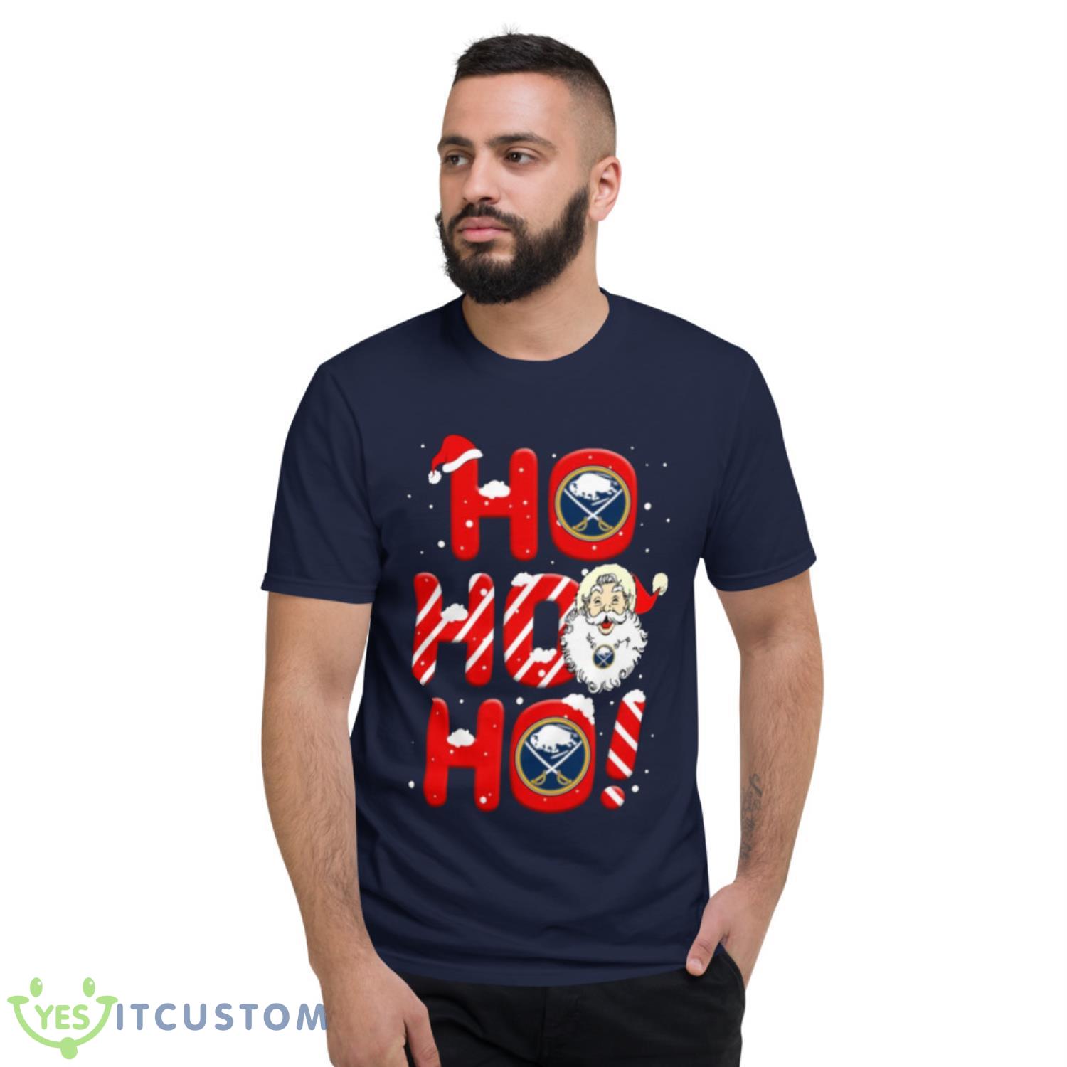 Buffalo Sabres NHL Hockey Ho Ho Ho Santa Claus Merry Christmas Shirt T Shirt 19 Buffalo Sabres NHL Hockey Ho Ho Ho Santa Claus Merry Christmas Shirt T Shirt - Short Sleeve T-Shirt