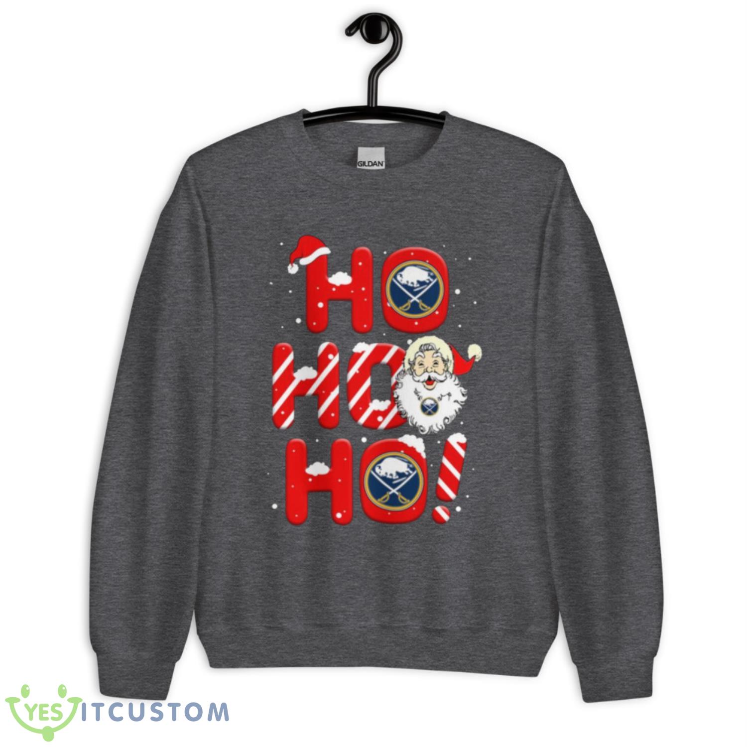 Buffalo Sabres NHL Hockey Ho Ho Ho Santa Claus Merry Christmas Shirt T Shirt 7 Buffalo Sabres NHL Hockey Ho Ho Ho Santa Claus Merry Christmas Shirt T Shirt - Unisex Crewneck Sweatshirt