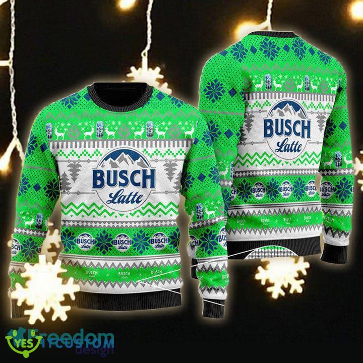 Busch Latte Hopped Ugly Christmas Sweater Gift For Men Women - Busch Latte Ugly Christmas Sweater Gift Men Women