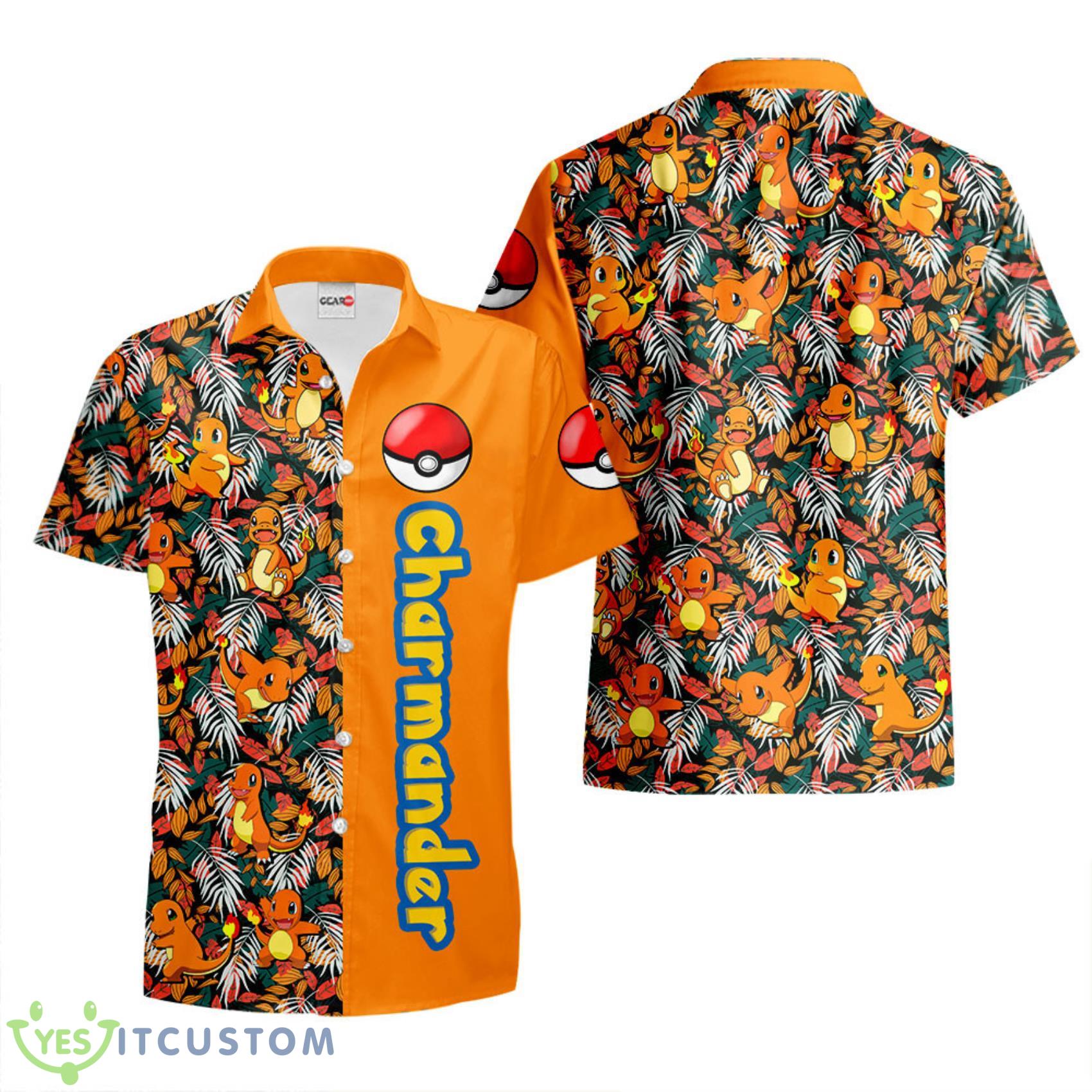 Charmander Hawaiian Shirts Custom Anime Merch Clothes for Men Women 6 Charmander Hawaiian Shirts Custom Anime Merch Clothes for Men Women Product Photo 1