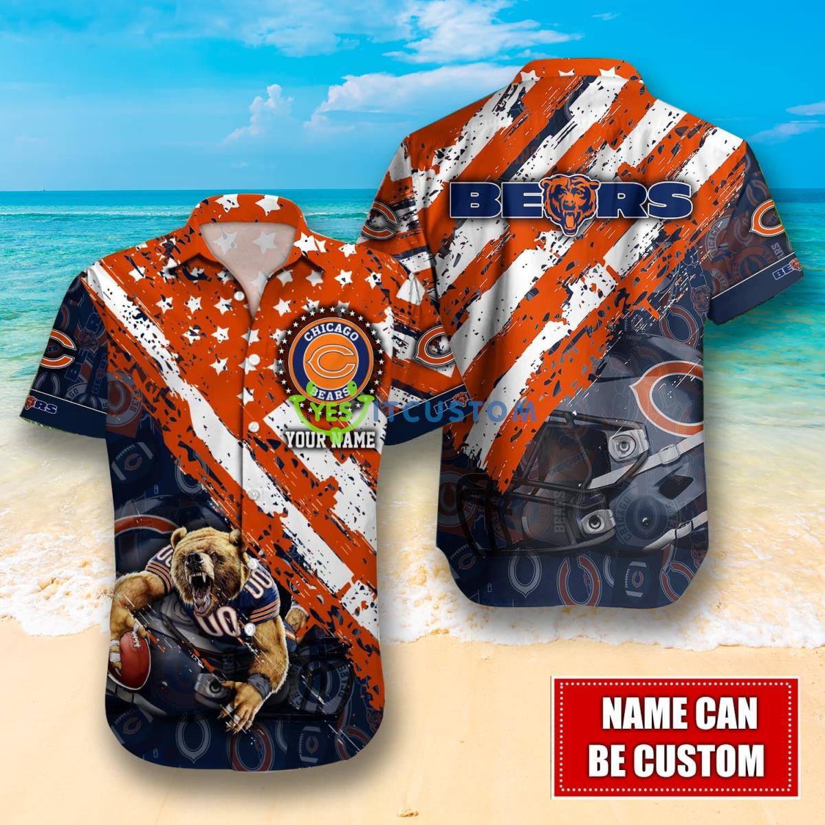 Chicago Bears NFL Personalized Hawaiian Shirt Best Gift For Fans Product Photo 1