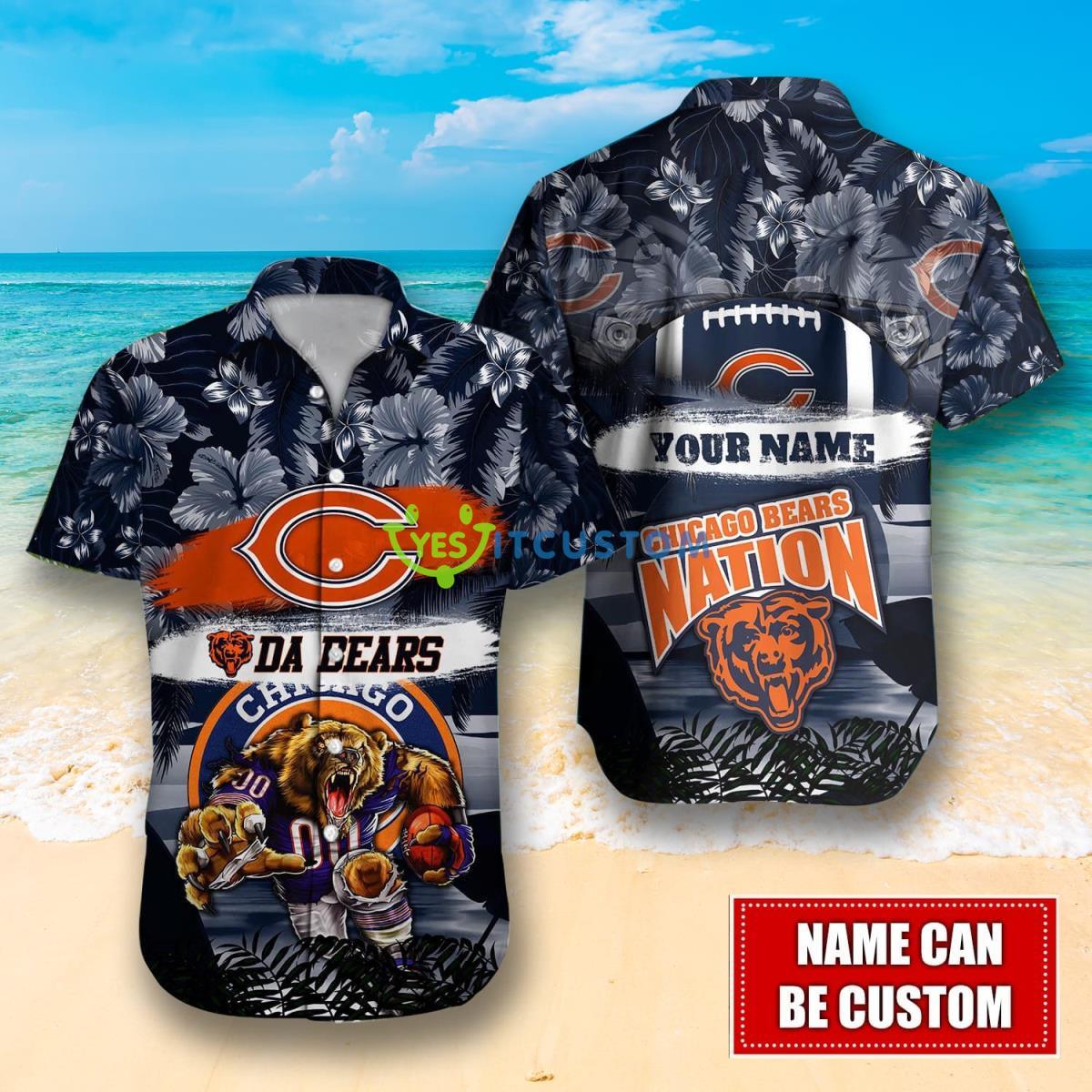 Chicago Bears NFL Personalized Hawaiian Shirt Special Gift For Fans Product Photo 1