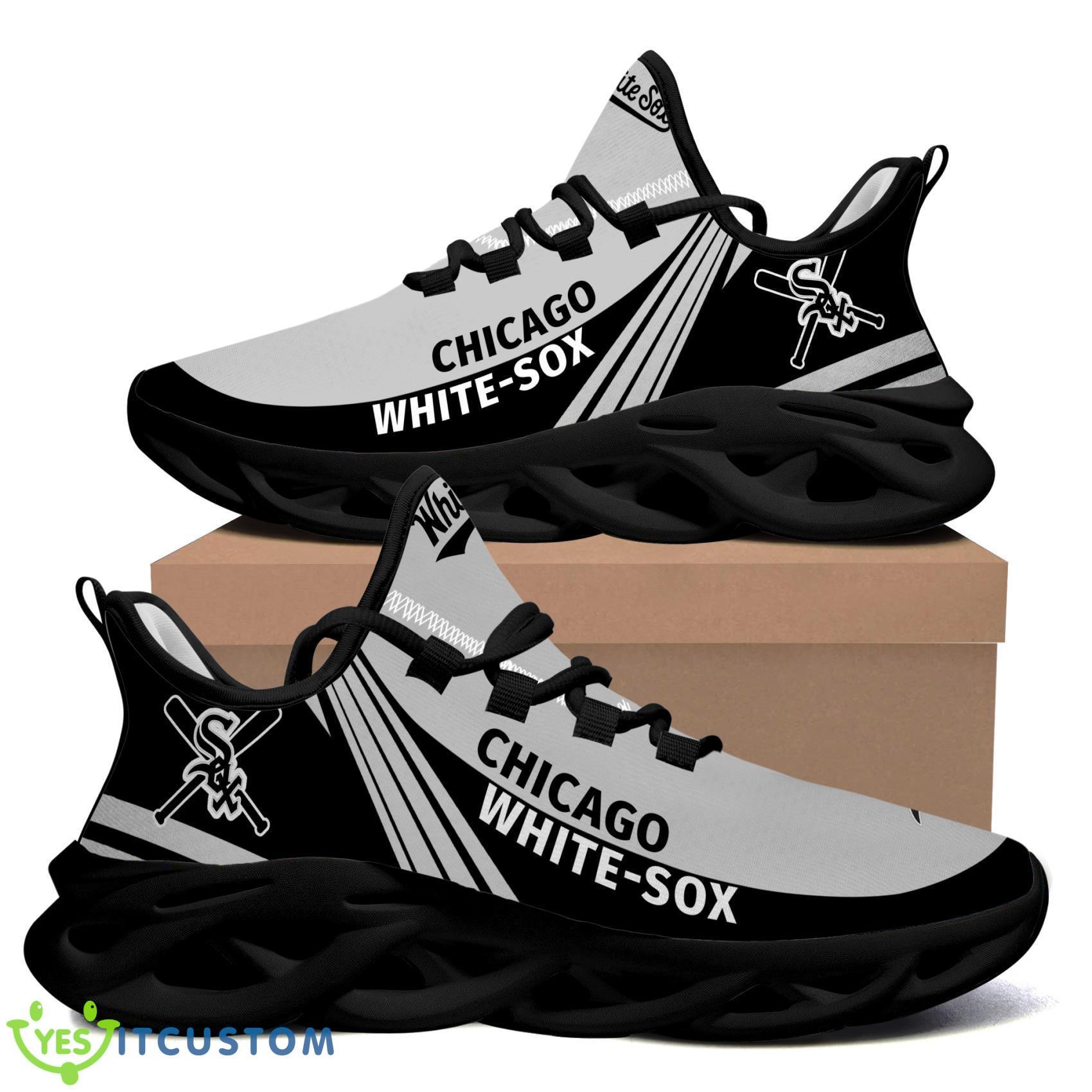 Chicago White Sox AOP Max Soul Sneaker Running Shoes 3 Chicago White Sox AOP Max Soul Sneaker Running Shoes Product Photo 1