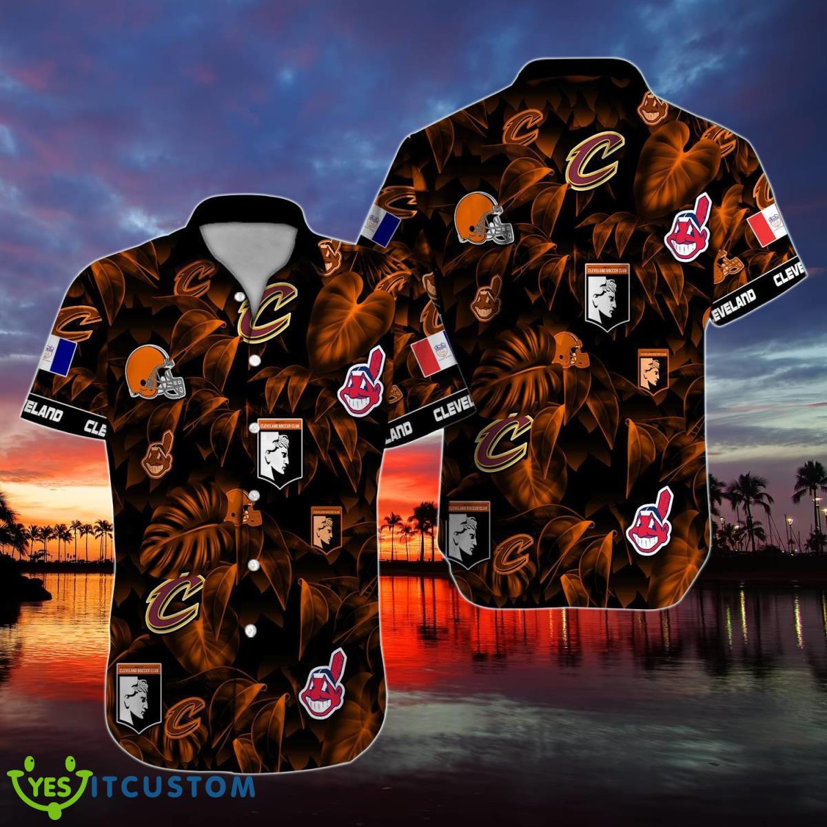 Cleveland Hawaii Shirt Sport Teams Best Gift Product Photo 1