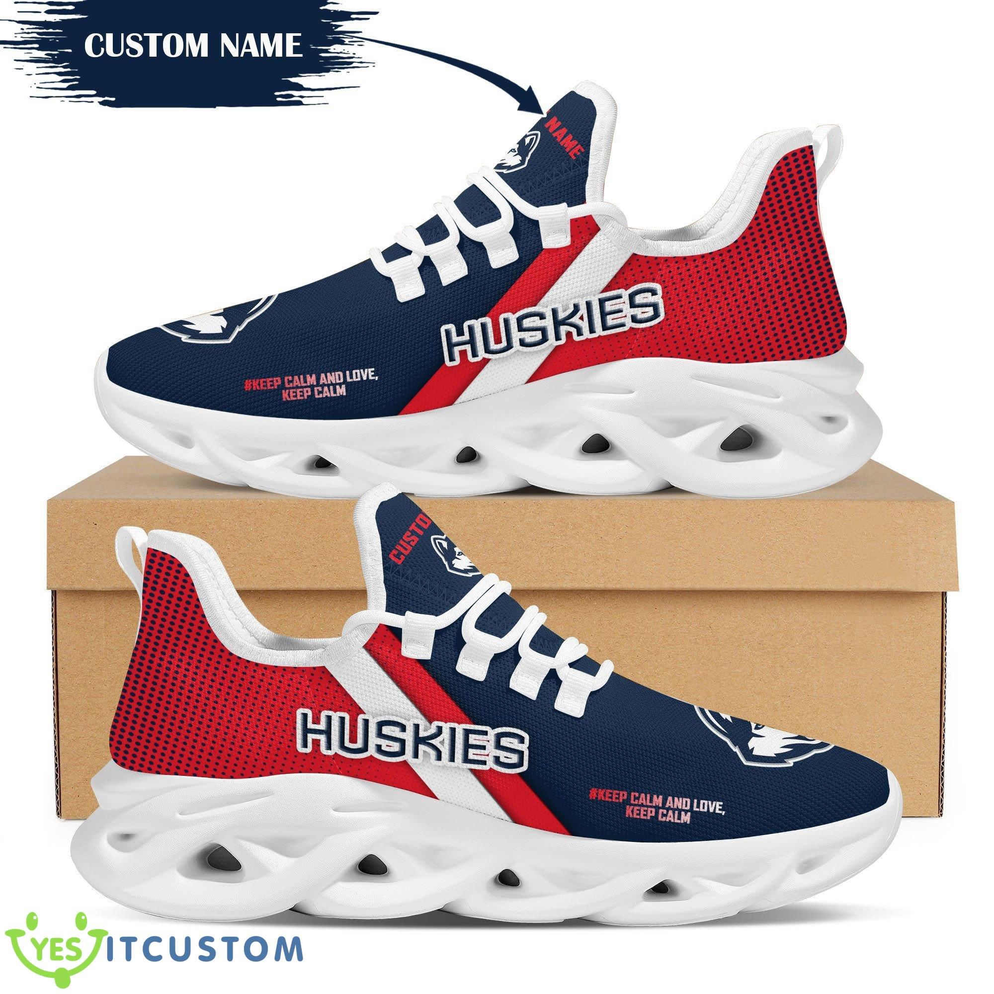 Connecticut Huskies Logo Custom Name Running Sneaker Max Soul Shoes 9 Connecticut Huskies Logo Custom Name Running Sneaker Max Soul Shoes - Connecticut Huskies Logo Custom Name Pattern 3D Max Soul Sneaker Shoes_1