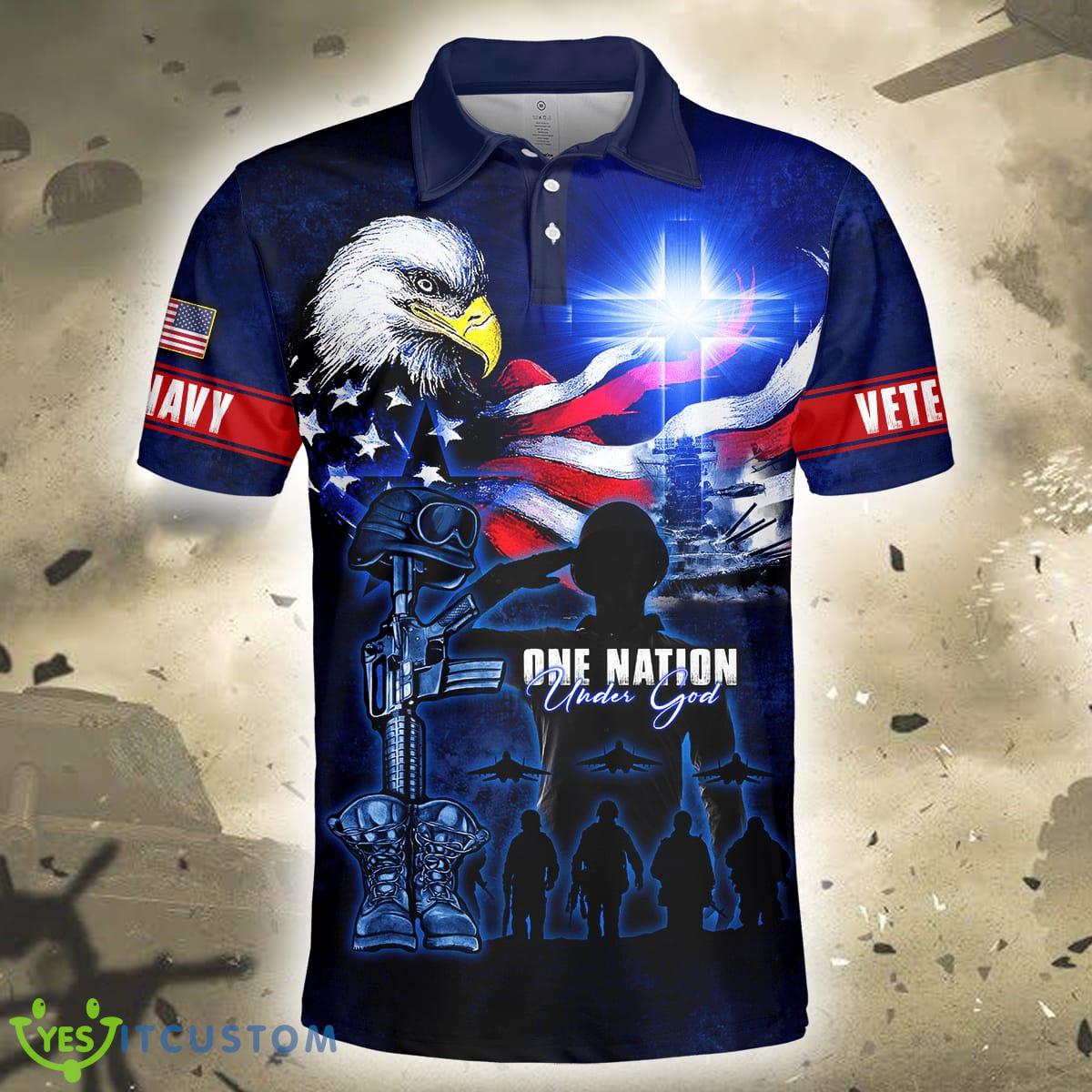Cross Flag Eagle US Navy 3D Polo Shirt 8 Cross Flag Eagle US Navy 3D Polo Shirt - Eagle US Navy 3D All Over Printed Unisex Shirts_13