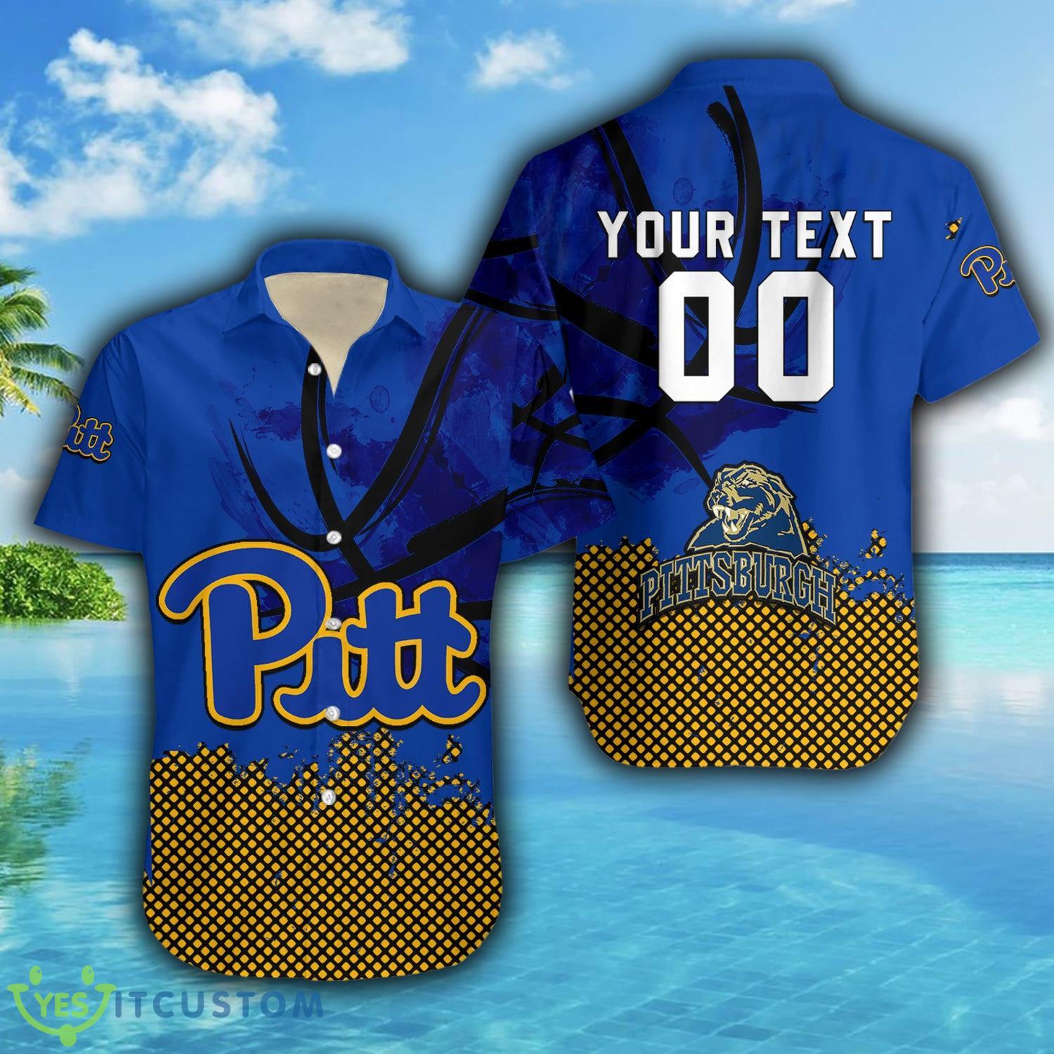 Custom Number And Name Pittsburgh Panthers Hawaiian Shirt Basketball Net Grunge Pattern NCAA Gift For Fans 5 Custom Number And Name Pittsburgh Panthers Hawaiian Shirt Basketball Net Grunge Pattern NCAA Gift For Fans - Pittsburgh Panthers Hawaii Shirt Basketball Net Grunge Pattern- NCAA_4