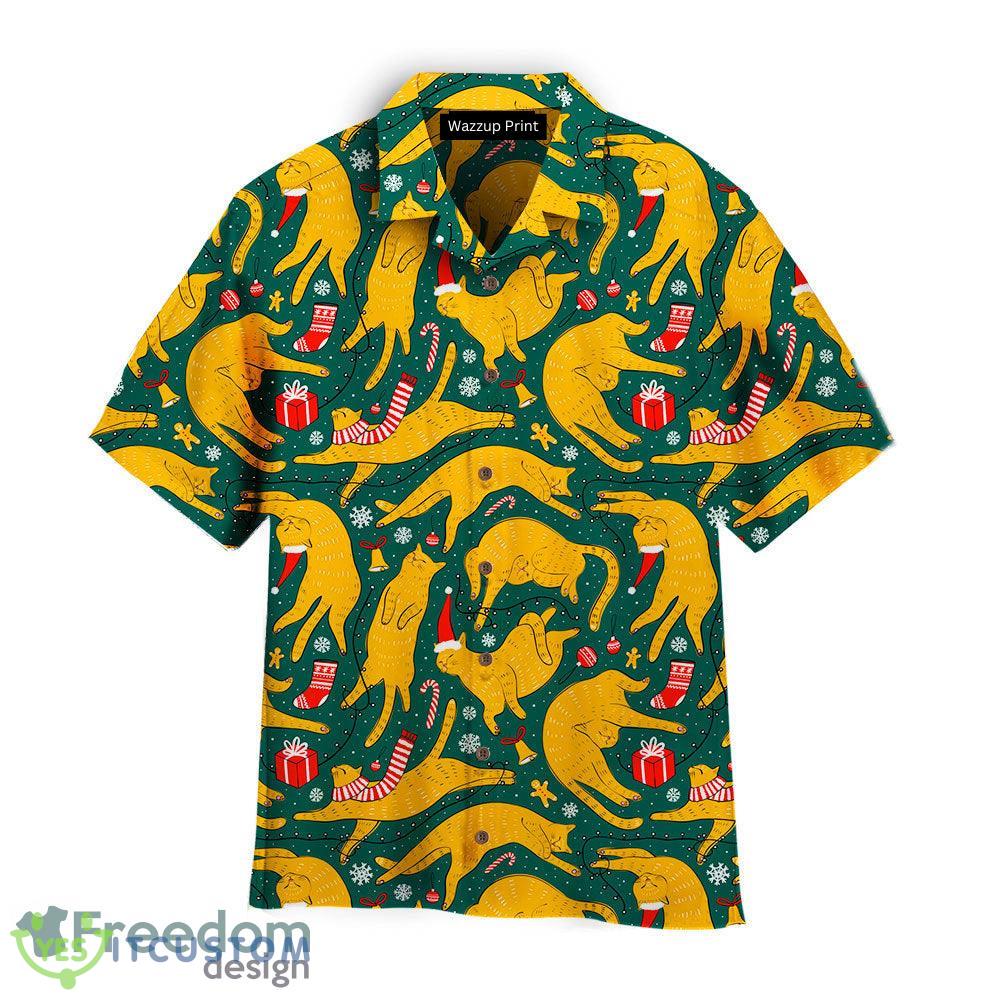 Cute Cat For Christmas Gifts Hawaiian Shirt Gift For Men Women - Cute Cat For Christmas Gifts Hawaiian Shirt Gift For Men Women