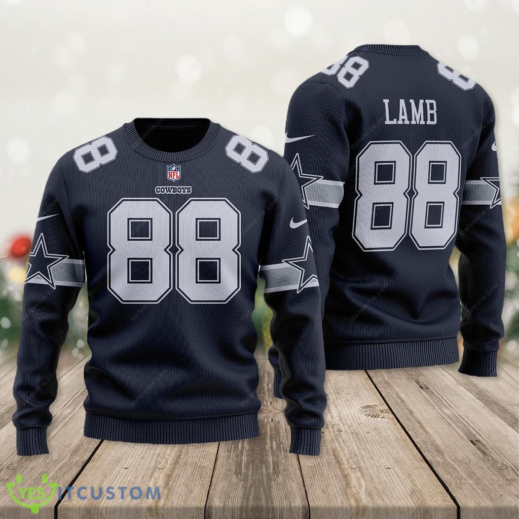 Dallas Cowboys Lamb No 88 Cowboys Ideas Ugly Christmas Sweater For Men And Women - Dallas Cowboys Lamb No 88 Ugly Christmas Sweater – Cowboys Ugly Sweater