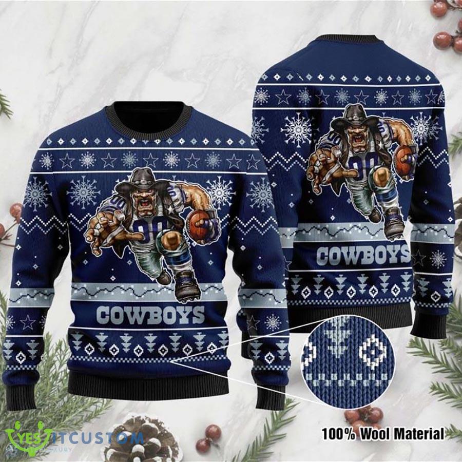 Dallas Cowboys Mascot Cowboys Dallas Cowboys Ideas Ugly Christmas Sweater - Dallas Cowboys Mascot Ugly Sweater – Cowboys Ugly Sweater – Dallas Cowboys Ugly Sweater