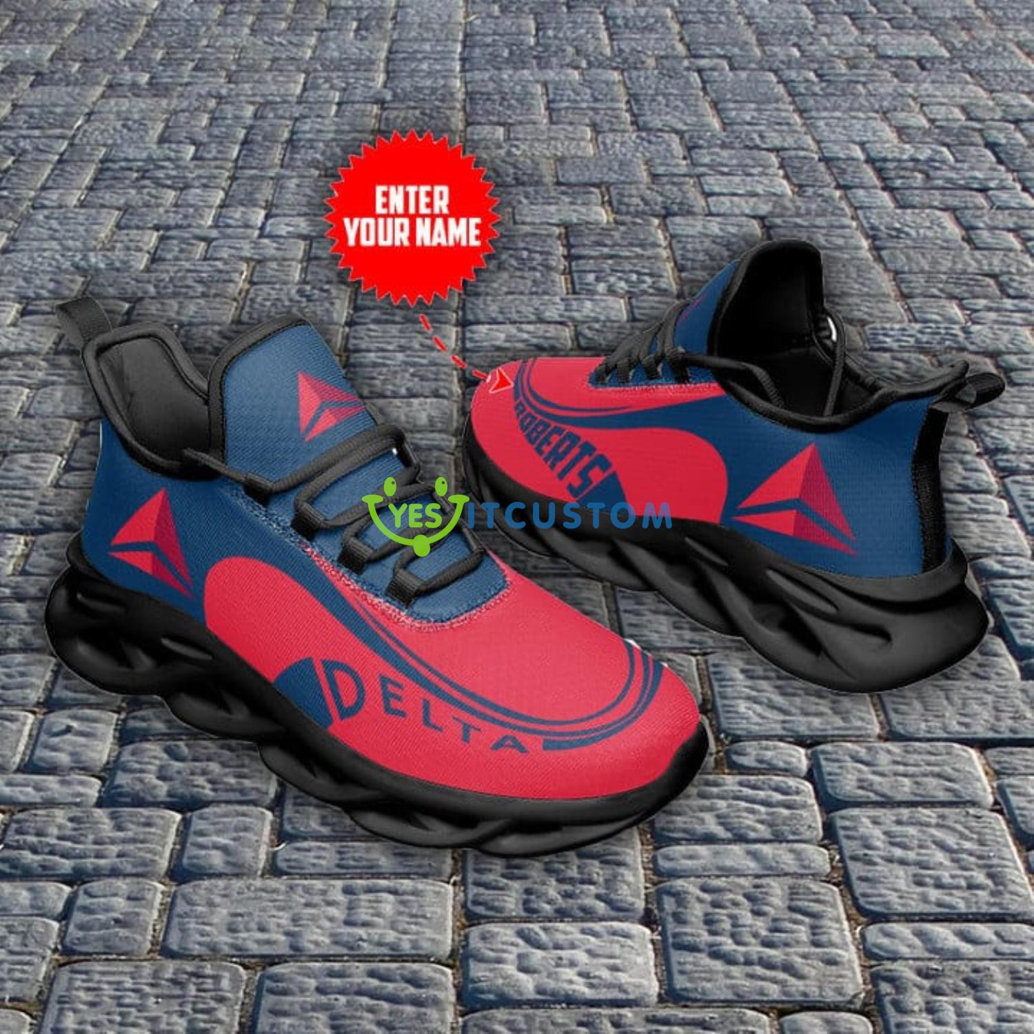 Delta Air Lines Clunky Max Soul Sneaker Shoes Men And Women Gift 3 Delta Air Lines Clunky Max Soul Sneaker Shoes Men And Women Gift Product Photo 3