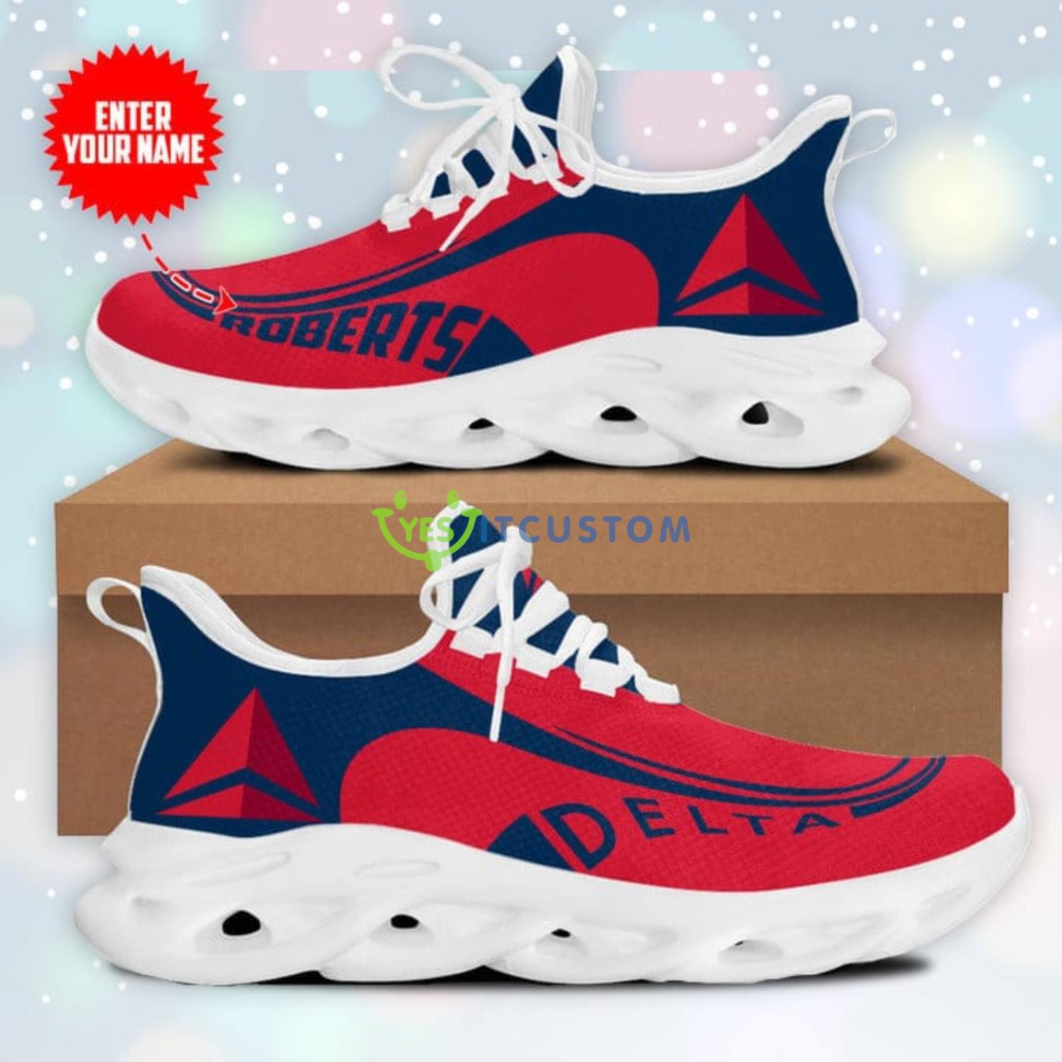 Delta Air Lines Clunky Max Soul Sneaker Shoes Men And Women Gift 9 Delta Air Lines Clunky Max Soul Sneaker Shoes Men And Women Gift Product Photo 1