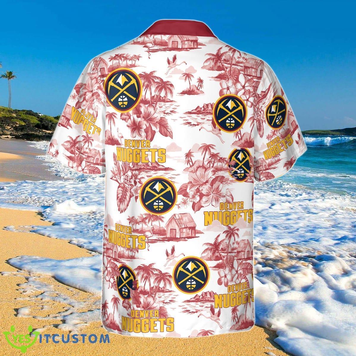Denver Nuggets Hawaiian Shirt Impressive Gift For Friends Product Photo 2