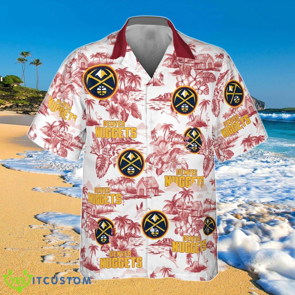 Denver Nuggets Hawaiian Shirt Impressive Gift For Friends Product Photo 1