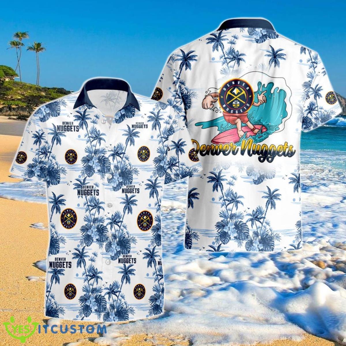 Denver Nuggets Hawaiian Shirt Style Gift For Men And Women Product Photo 1