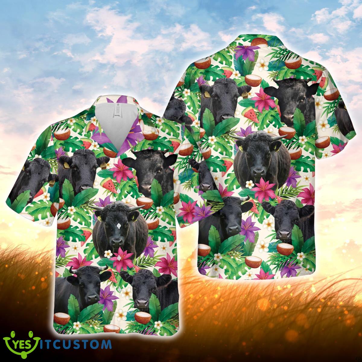 Dexter Summer Floral 3D Hawaiian Shirt For Men Women Product Photo 1