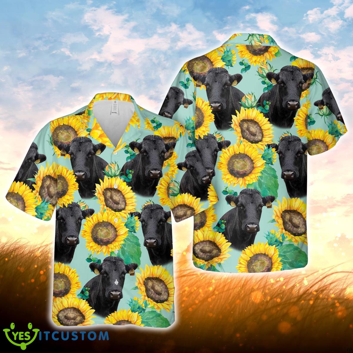Dexter Sunflowers Floral Farm 3D Hawaiian Shirt For Men Women Product Photo 1