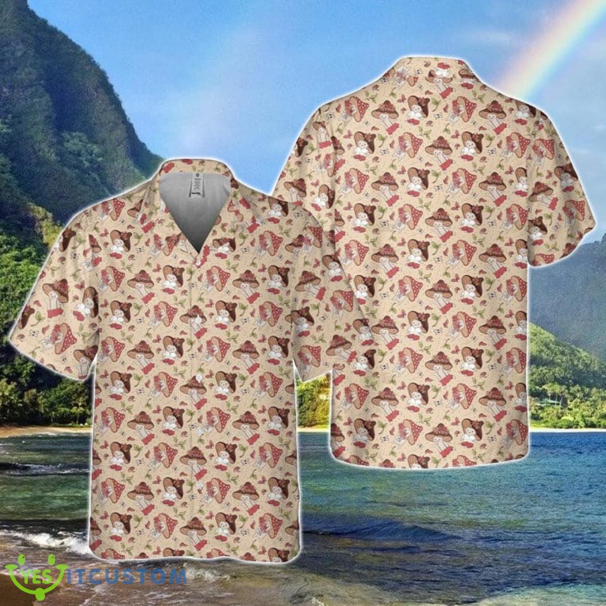 DnD Hawaiian Shirt Fairy Mushroom DnD Hawaiian Shirt Dice Colorful Pattern Best Gift For Men And Women Product Photo 2