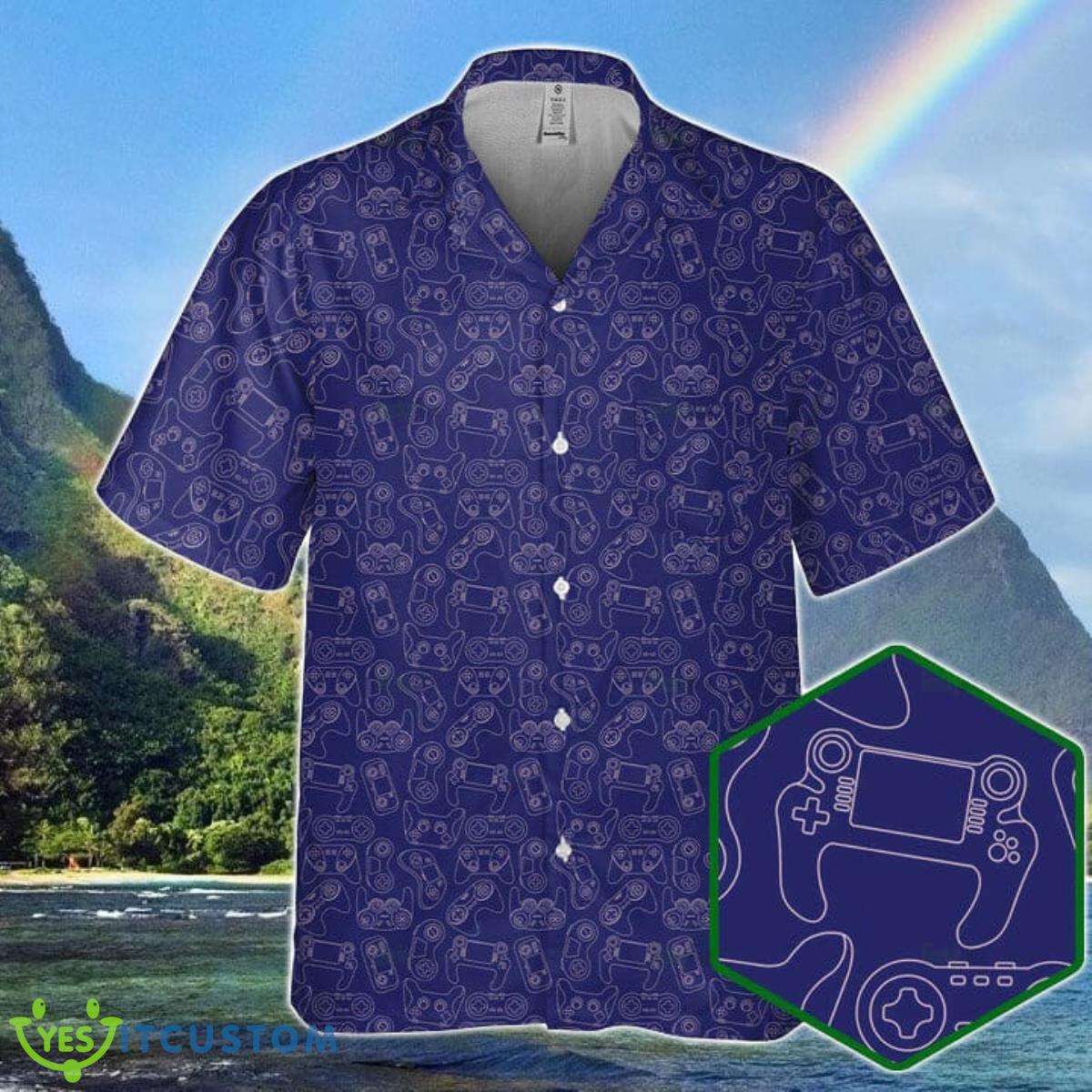 DnD Hawaiian Shirt Game Controller DnD Hawaiian Shirt Dice Colorful Pattern Best Gift For Men And Women Product Photo 1