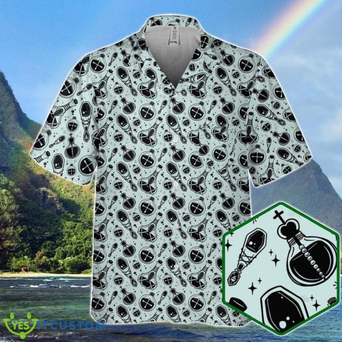 DnD Hawaiian Shirt Potion Bottles Best Gift For Men And Women Product Photo 1